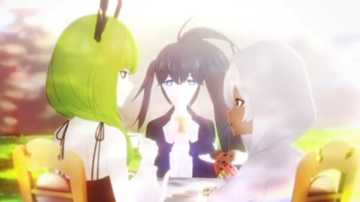 Empress remember her past with dead master and strength | Black★★Rock Shooter: Dawn Fall Epsiode 07