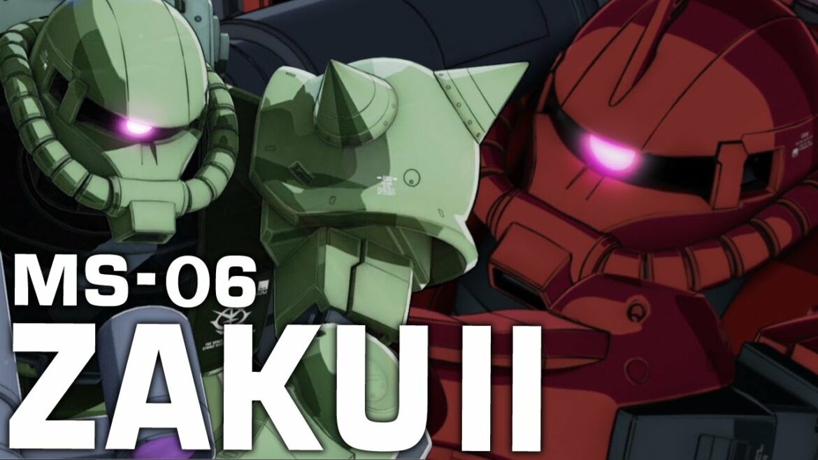【戦いに革命を起こした人型機動兵器】MS-06 ザク ~一年戦争編~【ガンダム解説】