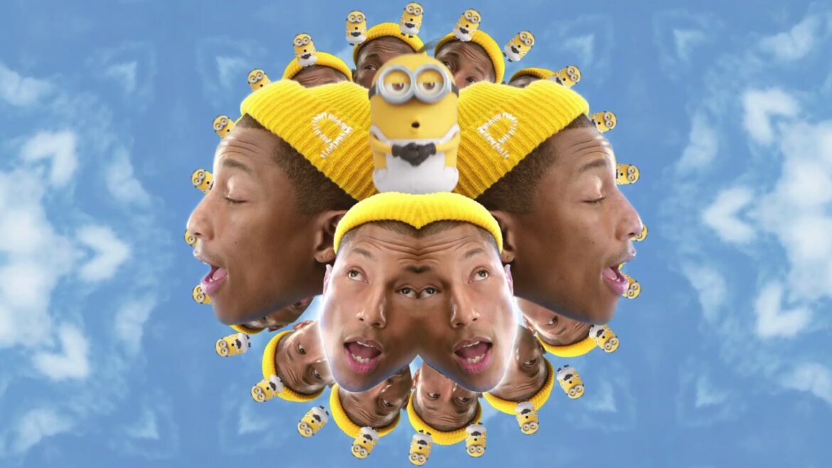 映画『怪盗グルーのミニオン大脱走』の劇中歌「There's Something Special」ミュージックビデオ(ファレル・ウィリアムス)