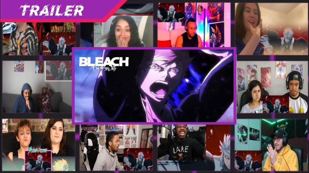 It's Backπ!!! BLEACH thousand year blood war TRAILER || REACTION MASHUP