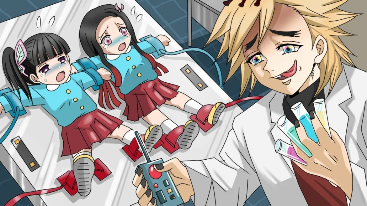 もしも園児のカナヲと禰豆子が誘拐されて人体実験の被害に遭ったら?【炭治郎/カナヲ/炭カナ/きめつのやいば/キメツ学園/遊郭編/声真似】