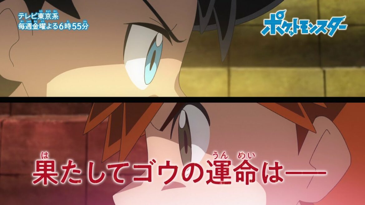 【公式】アニメ「ポケットモンスター」プロモーション映像⑫ゴウのラストミッション編