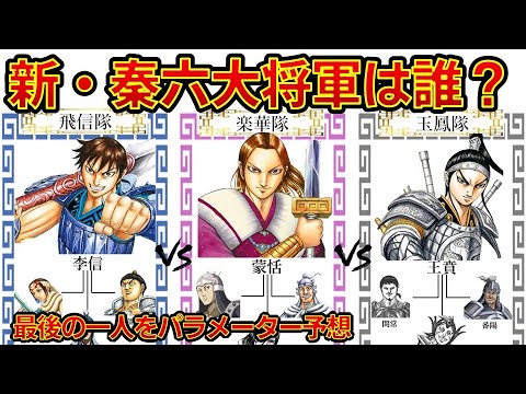 キングダム アニメ相関図 新秦六大将軍最後の一人は誰 パラメーターで大予想 春愁戦国時代 第4シリーズ放送中 漫画 アニメ Anime Wacoca Japan People Life Style