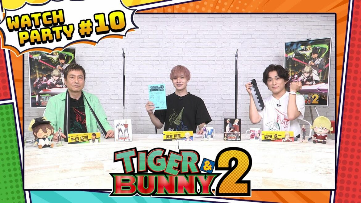 TIGER & BUNNY 2 Watch Party #10 (EN Sub) | Netflix Anime