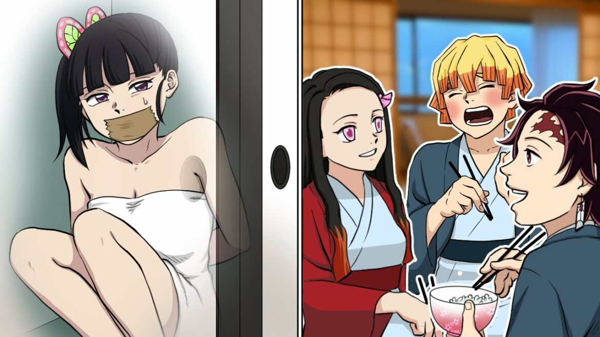 炭治郎夫妻と善逸夫妻の家族旅行でカナヲがいなくなるハプニング発生!?【炭治郎/カナヲ/炭カナ/きめつのやいば/アニメ2期/遊郭編/声真似】
