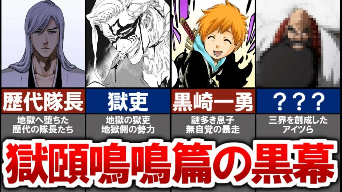 【BLEACH】新作読み切りのラスボス候補を考察したら超意外なアイツが有力候補に【ブリーチ考察】