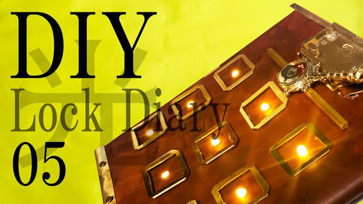 シュガルン工作◼️日記帳を作るシリーズ/05◼️LEDハンダ付けで光る魔法の石を作る/シュガシュガルーン