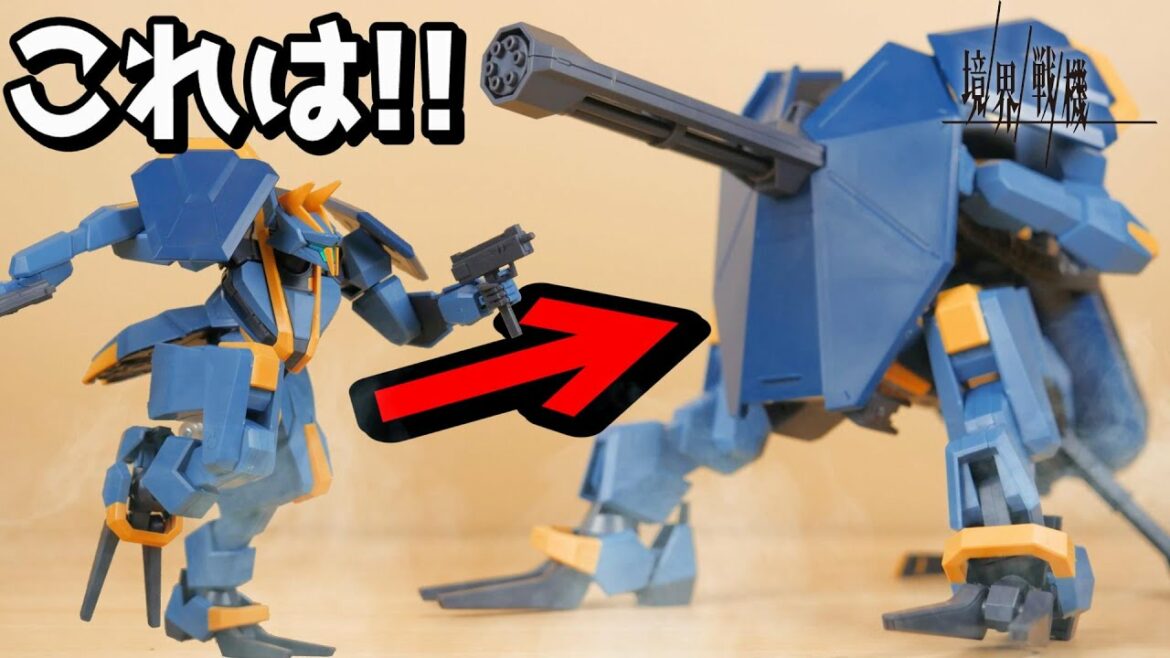 【境界戦機】この機体は面白い!ジョウガン改【フルプラ工場】