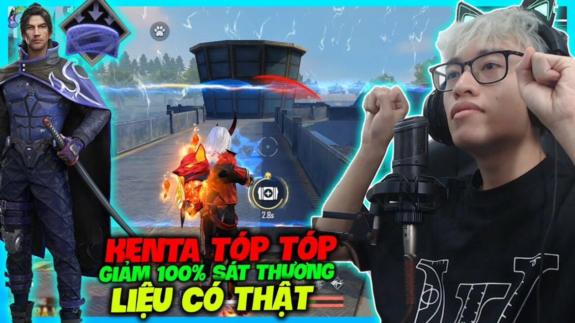 FREE FIRE | HÙNG AKIRA TEST COMBO KĨ NĂNG KENTA TIK TOK GIẢM 100% DAME LIỆU CÓ BẤT TỬ NHƯ TÓP TÓP