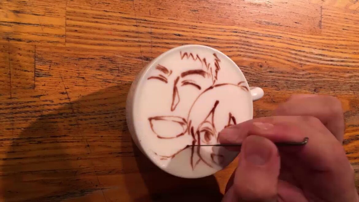 ラテアート【先輩がうざい後輩の話】