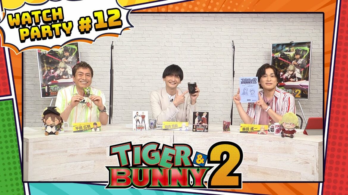 TIGER & BUNNY 2 Watch Party #12 (EN Sub) | Netflix Anime