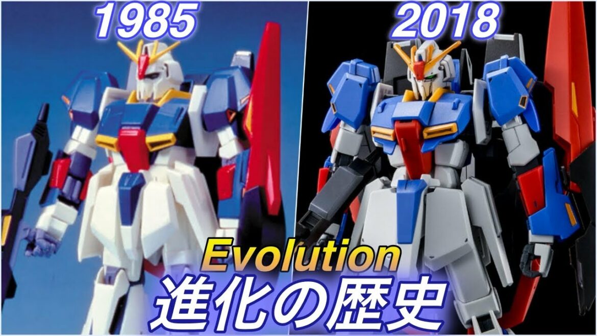 【変形と可動の両立への道】Zガンダムのプラモデル進化の歴史【ガンプラ解説】