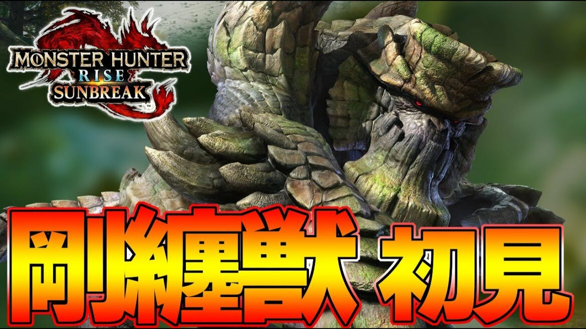 王域三公 ガランゴルム 太刀 初見 ソロ 最速生放送より『モンスターハンターライズ:サンブレイク』