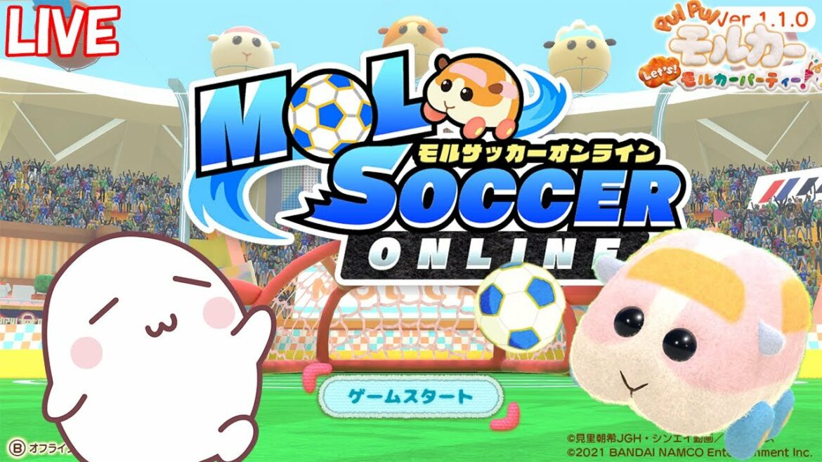 【ライブ配信】参加型モルサッカーであそんでいくよ!|PUI PUI モルカー Let's!モルカーパーティー!7.6