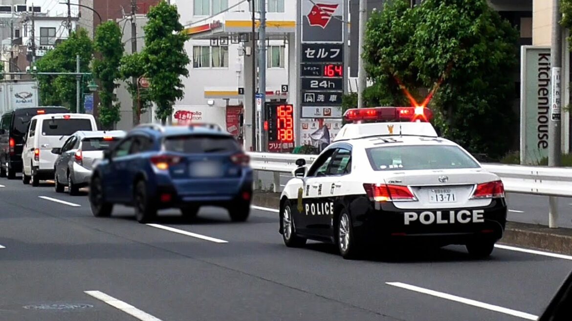 トップガン観すぎ!?違反車が一時停止線をタッチアンドゴーした結果、無事所轄パトカーに撃墜されるwww