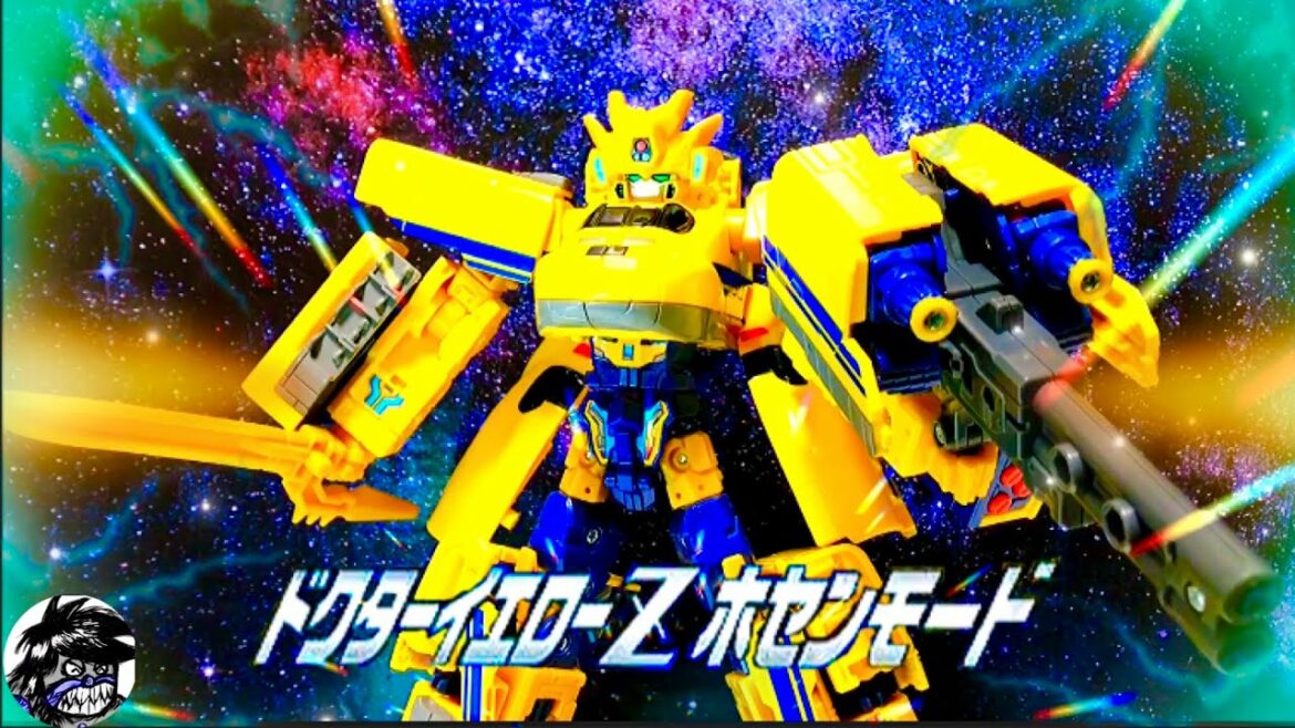 新幹線変形ロボ シンカリオンZ 変形シーンPV再現 ドクターイエローZホセンモード | SHINKALIONZ DOCTOR YELLOW Z HOSEN MODE