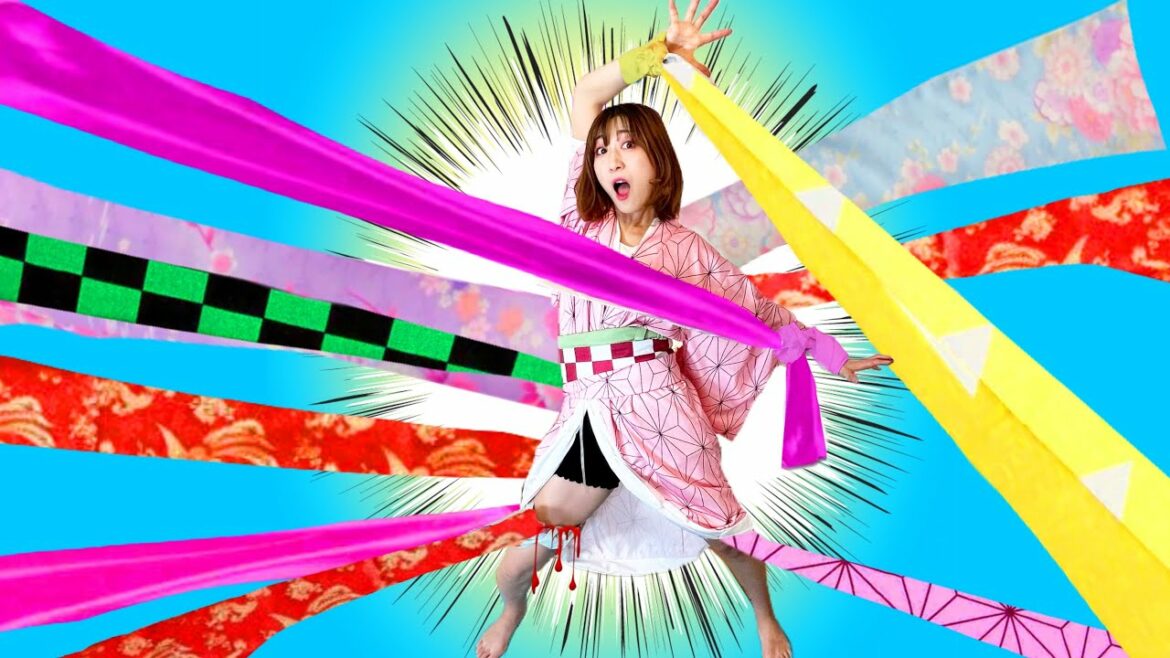 【鬼滅の刃】遊郭編 実写化してみた💕鬼滅の刃ごっこ【寸劇】Demon Slayer in Real Life