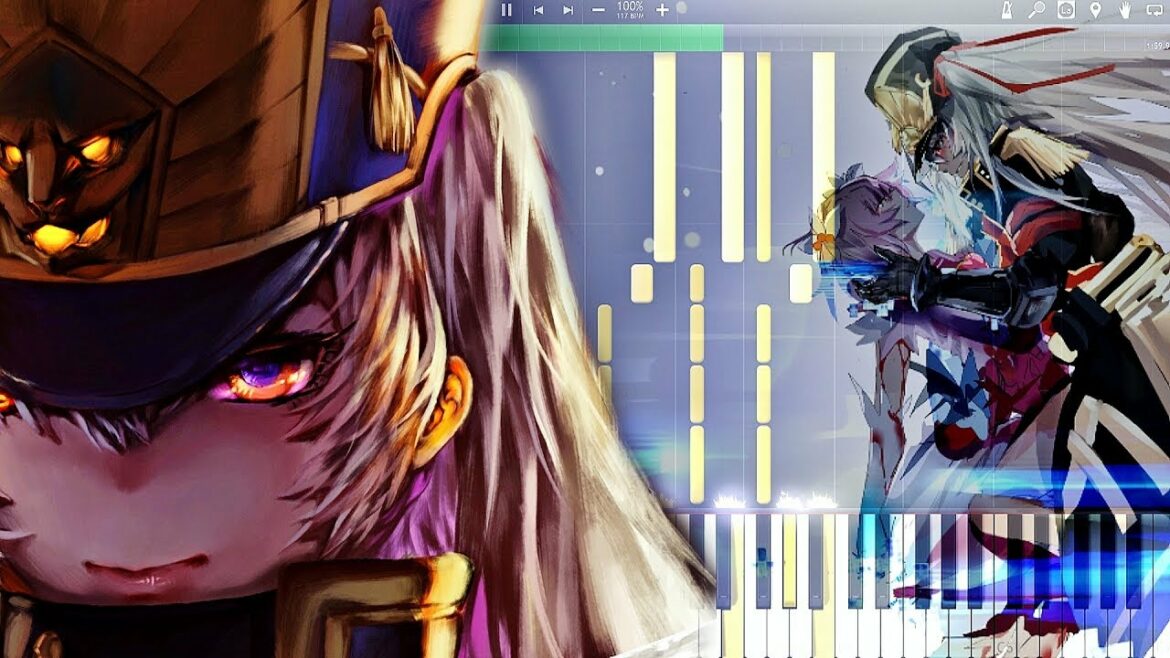 Re:CREATORS Opening『gravityWall』Piano Tutorial『レクリエイターズ』ピアノ