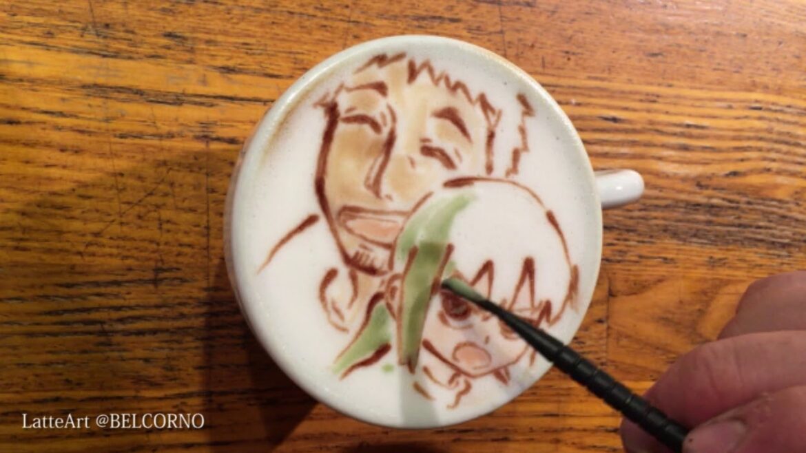 ラテアート【先輩がうざい後輩の話】