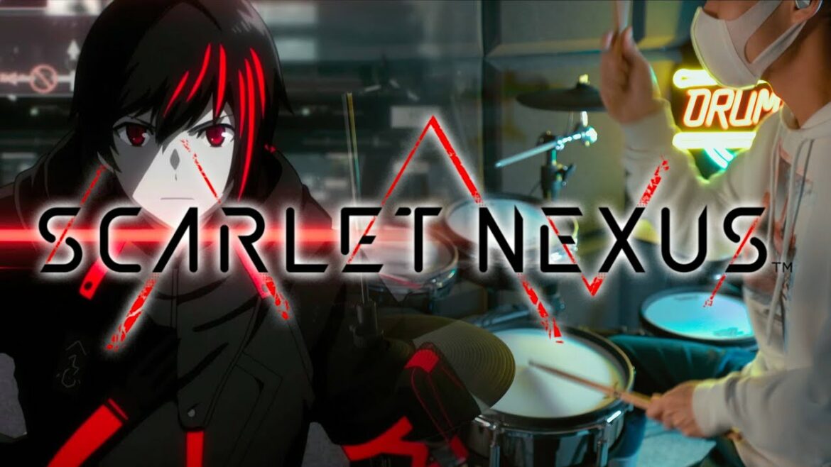SCARLET NEXUS OP2 – THE ORAL CIGARETTES【MACHINEGUN】- Drum Cover/を叩いてみた