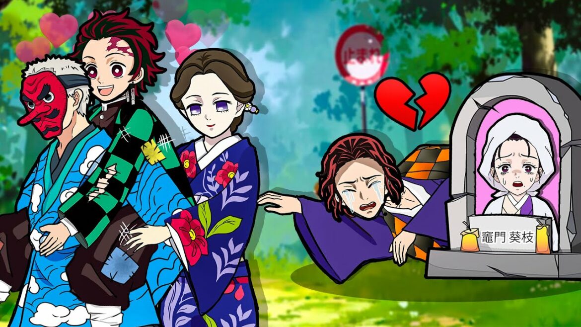 【鬼滅の刃漫画】鱗滝は炭治郎の状況が傷害するので、彼を世話をして、人間であることを教えている 💖  【鬼滅の刃】Paper Kimetsu No Yaiba