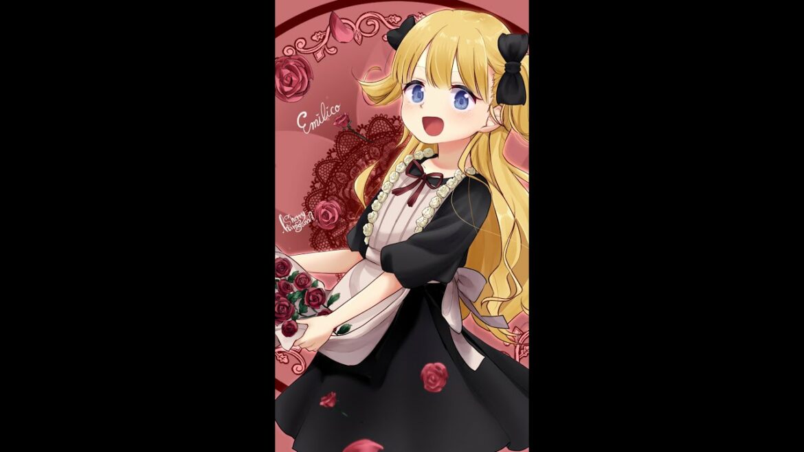 【描いてみた/手書き/シャドーハウス】エミリコ イラストメイキング/illustration Making/CLIPSTUDIO/ShadowsHouse #Shorts