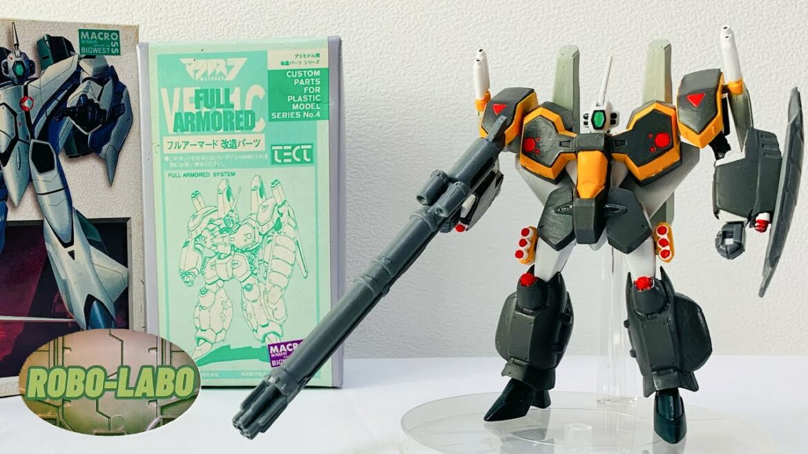 【昔つくったガレキ】改造パーツで 1/144『 VF-11フルアーマード・サンダーボルト』を再現❗️/ マクロス7