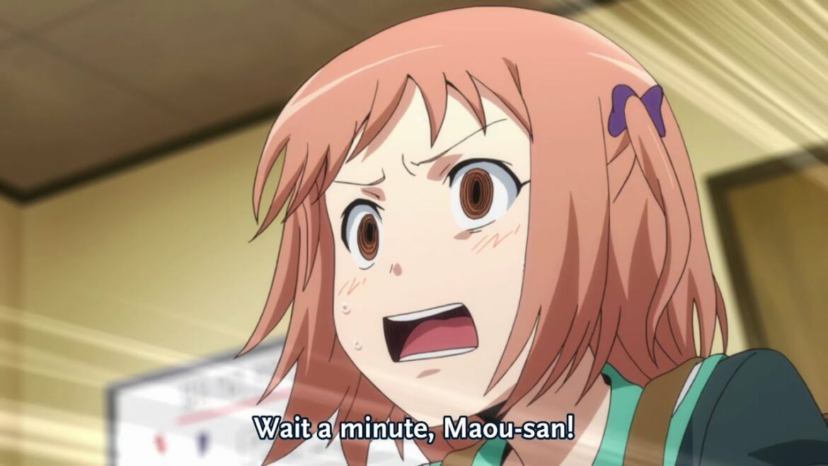 Chi chan found Maou san have a roommate – Hataraku Maou-sama Episode 2