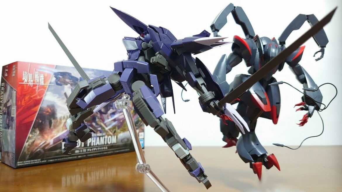 (ゴースト搭載AMAIM!マルチガントレットや大型ソードを装備!)HG 1/72 ブレイディファントム レビュー
