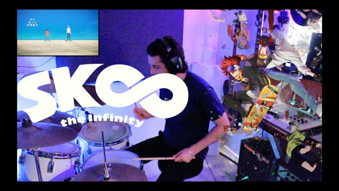 Sk8 the Infinity // SK∞ エスケーエイト Op | rude α ~ Paradise | 1punchdan『Drum Cover』