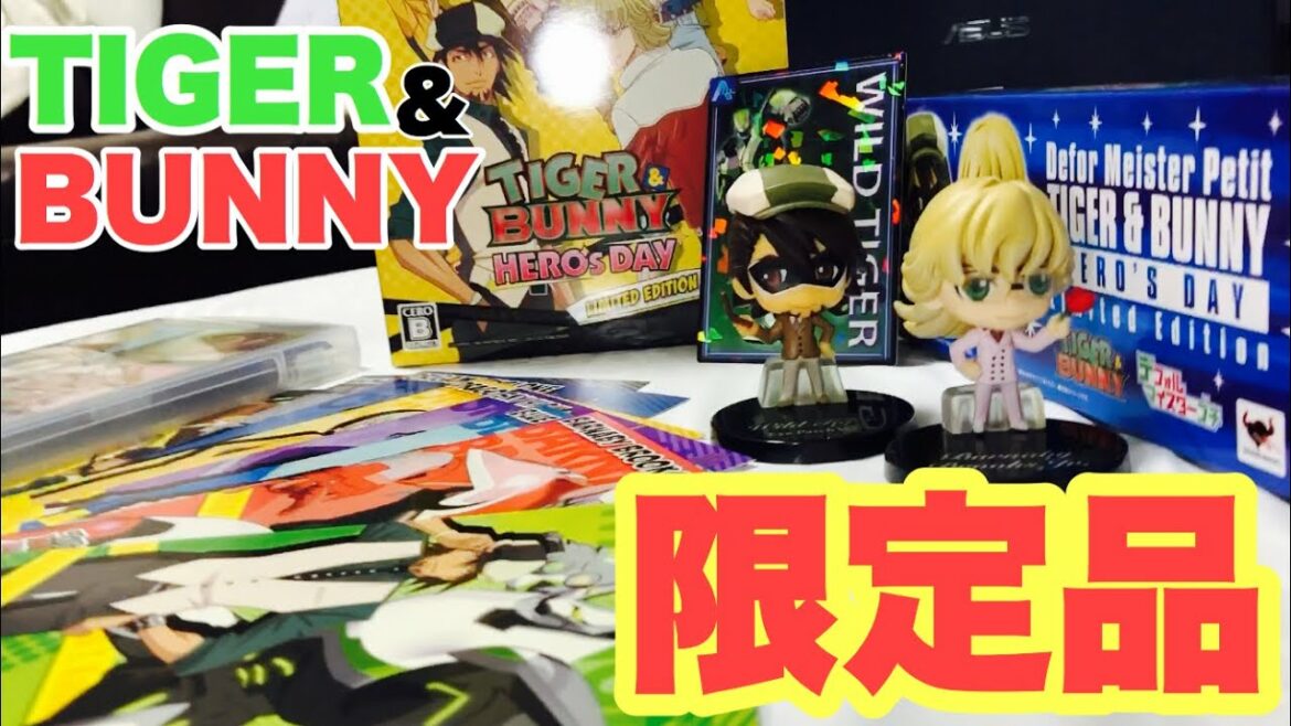 【タイバニ】『TIGER&BUNNY HERO's DAY』PSP限定版を開封してみた!【LIMITED EDITION】