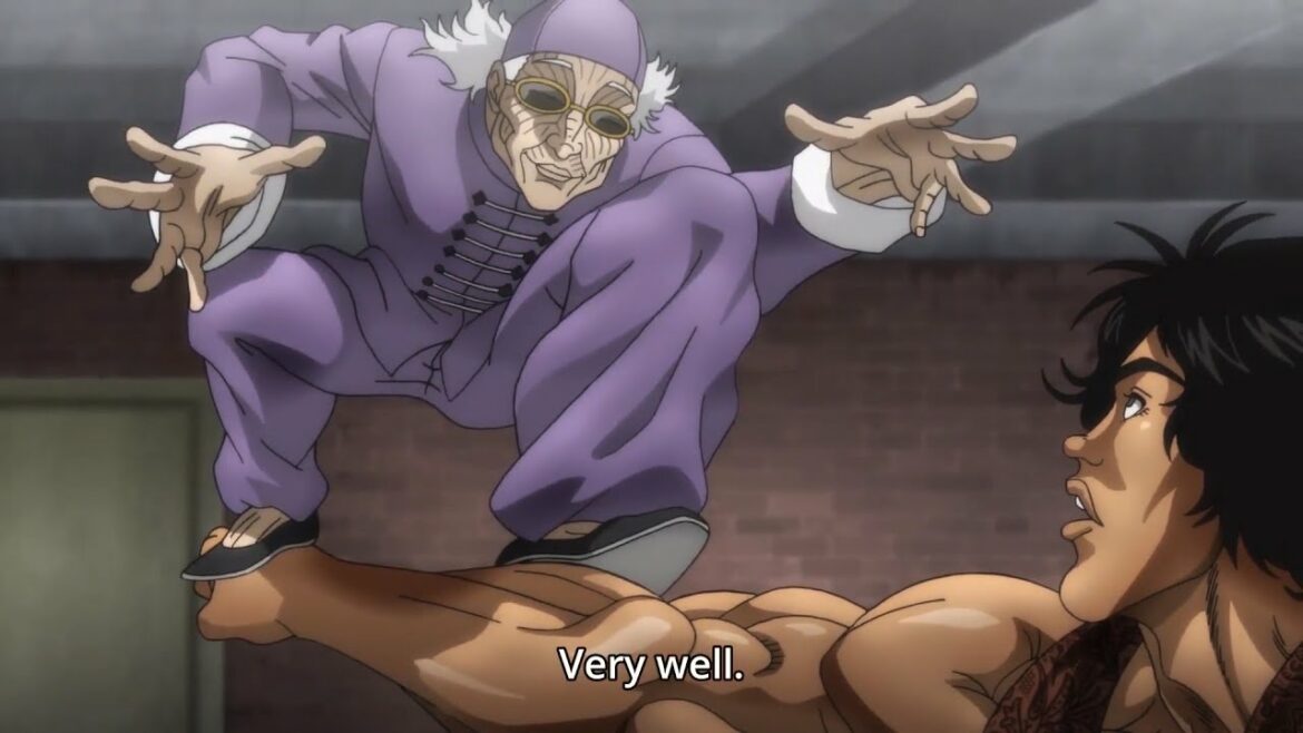 範馬刃牙 SON OF OGRE || ロンとオリバのハンド・イン・ポケット・コンペティション、中国の100歳男性の強さ|| Hanma Baki: Son of Ogre