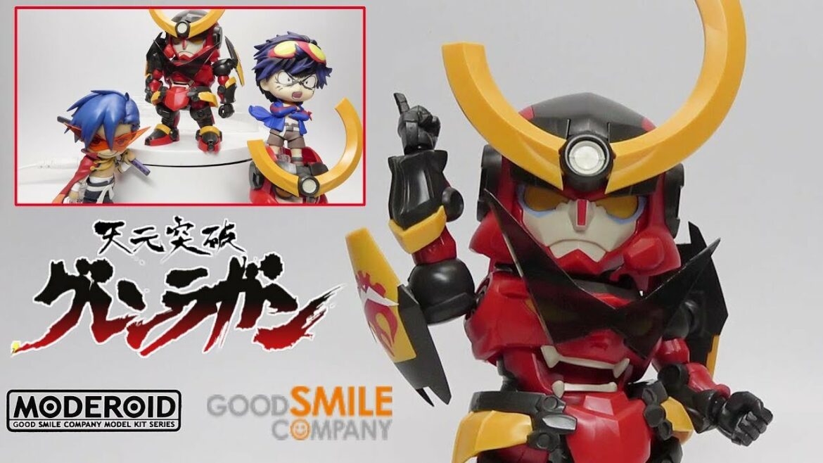 MODEROID グレンラガン GOOD SMILE COMPANY【天元突破グレンラガン】 完成レビュー