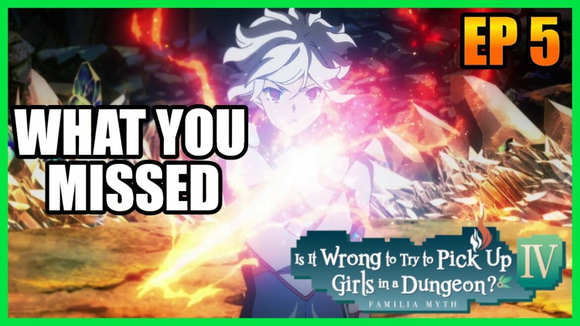 Bell’s New Move – Cuts and Changes – ダンまち シーズン 4 – エピソード 5