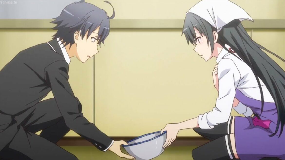 八幡がそばに立ち、戸惑う雪乃!八幡が横に立っていた雪乃は戸惑った!矢張俺の青春