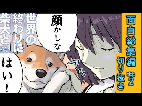 【世界の終わりに柴犬と】おもしろ名場面「切り抜き」 #2  〖人類の友(仮)/離脱症状/至福の時間〗#クリエイターサポートプログラム  #せか柴  #アニメ