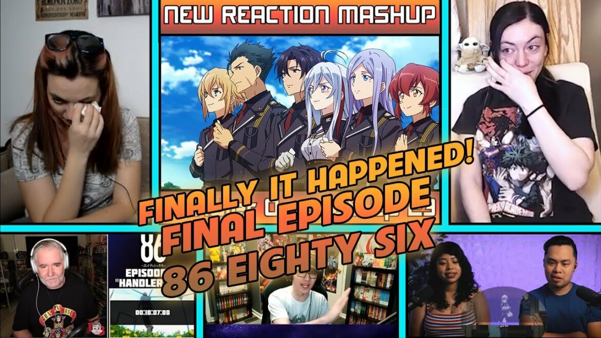 NEW Reaction Mashup | 86 EIGHTY SIX Final Episode | PERFECT FINALE!! エイティシックス.