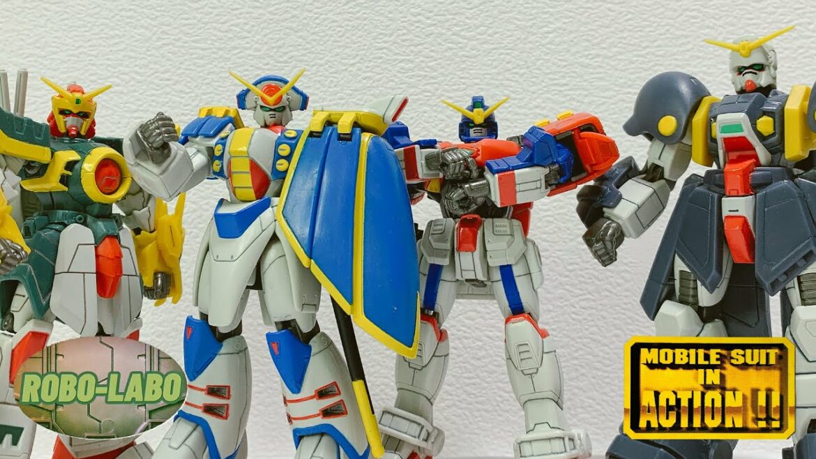 今日は20年前の「MS IN ACTION‼」新シャッフル同盟で遊ぼう⭐️ / 機動武闘伝Gガンダム