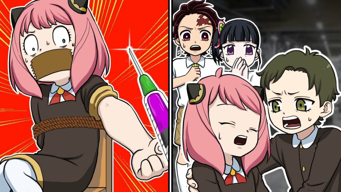 【キメツ小学校✖︎SPY×FAMILY】アーニャが人体実験の被害に!?ダミアンたちはアーニャを救えるのか!? 【炭治郎/カナヲ/炭カナ/きめつのやいば/アニメ2期/遊郭編/声真似】