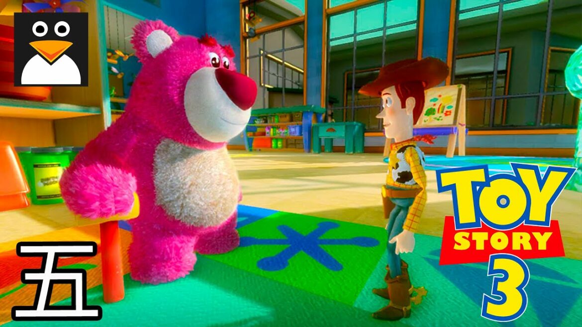 トイストーリー3 ゲーム 英語 (パート5) バズライトイヤー、ウッディ | PC ディズニー・ピクサー ゲームプレイ【Toy Story 3 Video Game】