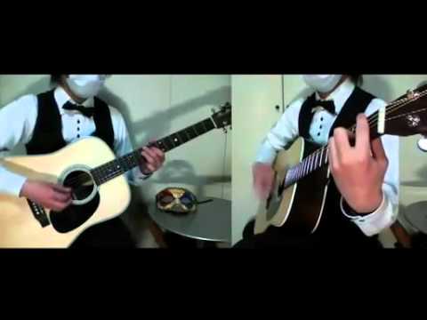 【這いよれ!ニャル子さん】「太陽曰く燃えよカオス」をアコギで弾くょ