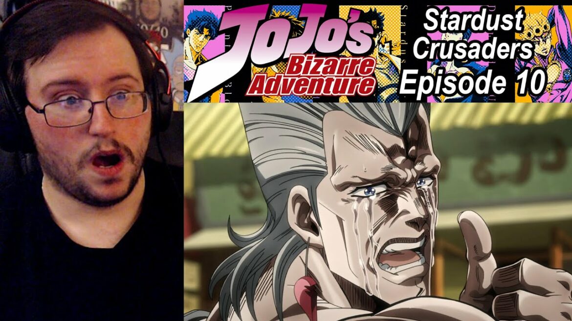 ゴアの『ジョジョの奇妙な冒険 スターダストクルセイダース』エピソード 10 リアクション
