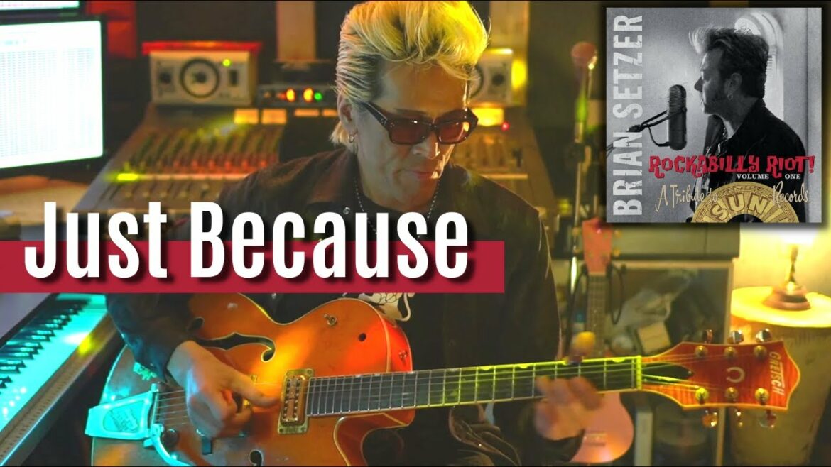 【ロカビリー】Brian Setzer – Just Because – Guitar Cover【rockabilly】