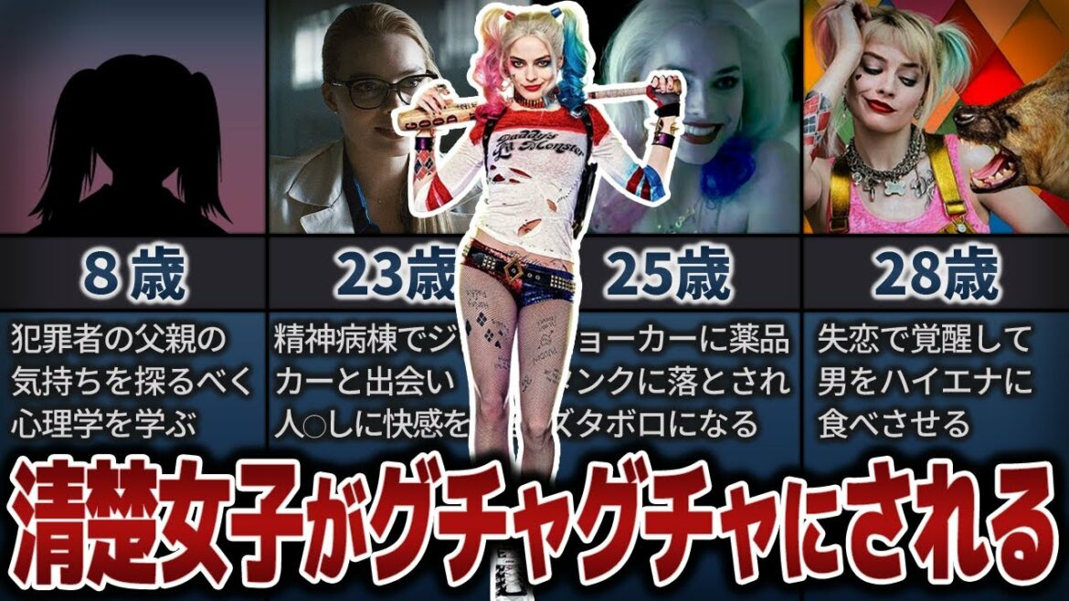 みんなが知らない本当のハーレイクイン