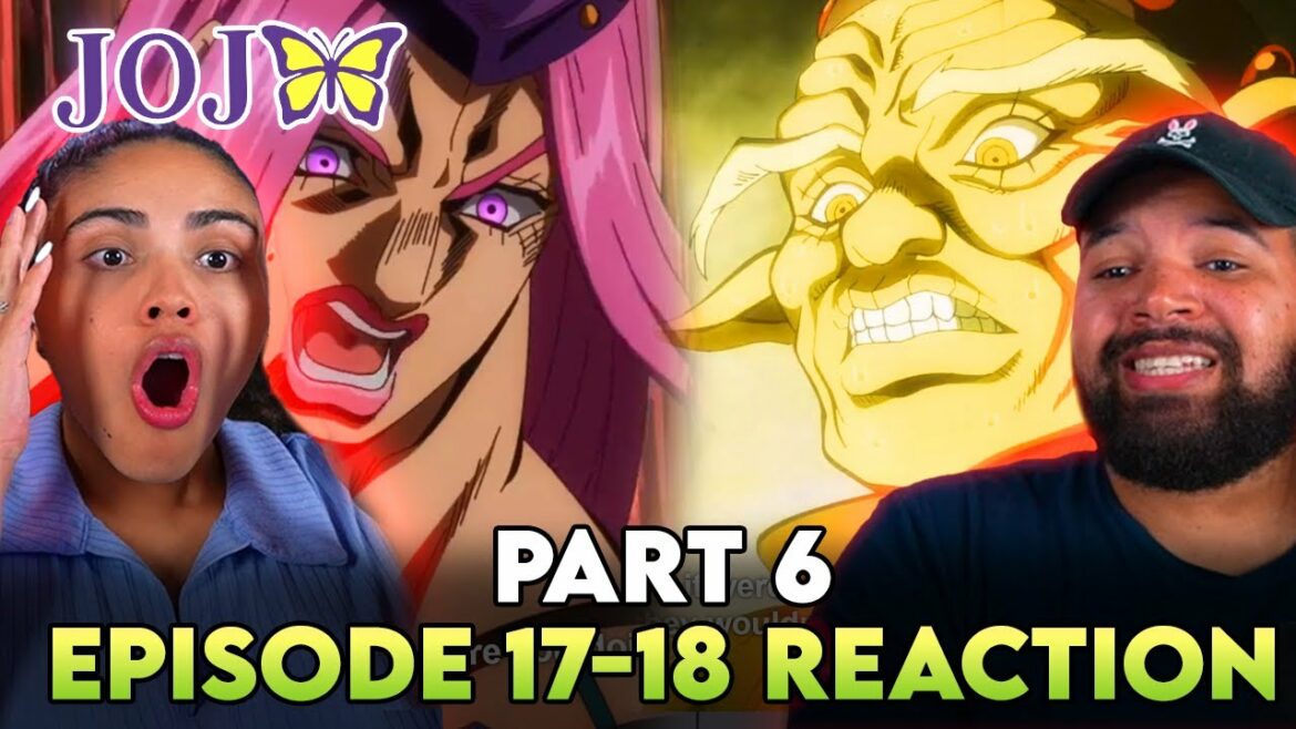 アナスイがジョリーンを救う! | |ジョジョの奇妙な冒険 ストーンオーシャン 17話~18話 リアクション