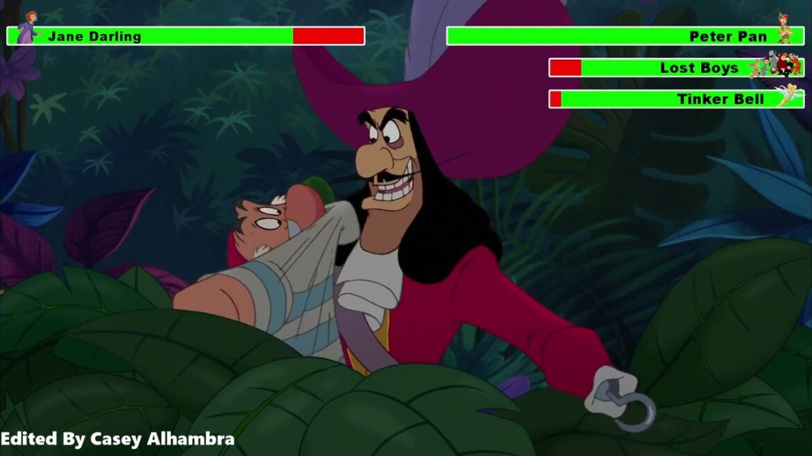 ピーター パン 2: リターン トゥ ネバーランド (2002) ヘルスバーのある議論シーン