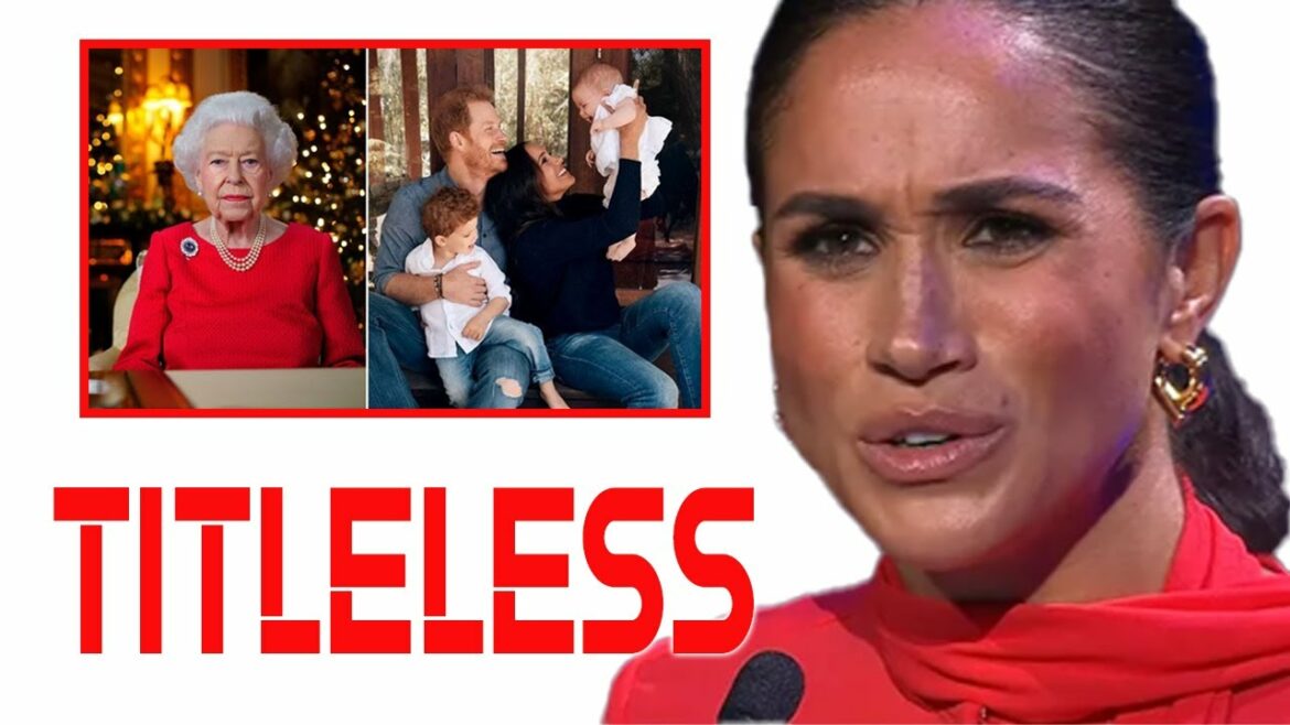 MEG LOSES EVERYTHING! Archie&Lili REMAIN TITLELESS As NOT QUALIFIED As Queen’s Great Grandchildren