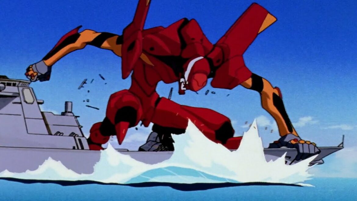 新世紀エヴァンゲリオン || アスカとシンジが協力して、エンジェルガギエルを破壊する計画を実行する.|| Neon Genesis Evangelion  #5 Full HD