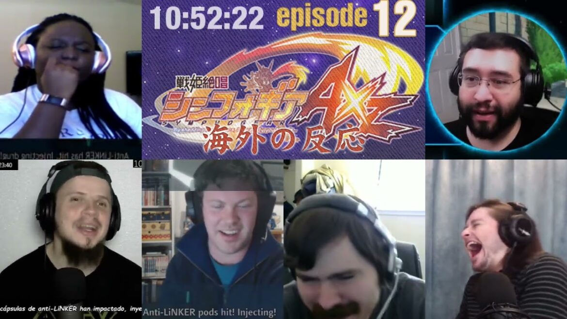 戦姫絶唱シンフォギアAXZ 12話 海外の反応/Senki Zesshou SymphogearAXZ Episode 12 Reaction Mashup