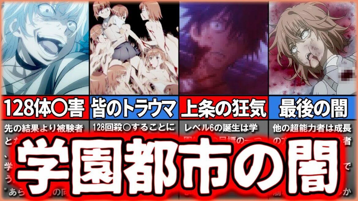 【とある魔術の禁書目録】当時誰もがトラウマになった、レベル6シフト計画とアクセラレータの闇を徹底解説!【科学・インデックス・レールガン・解説】